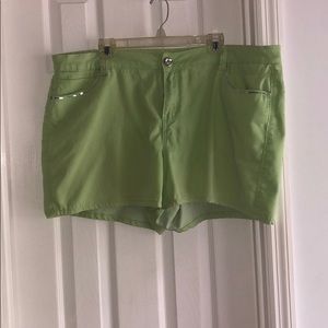Lime Green Shorts